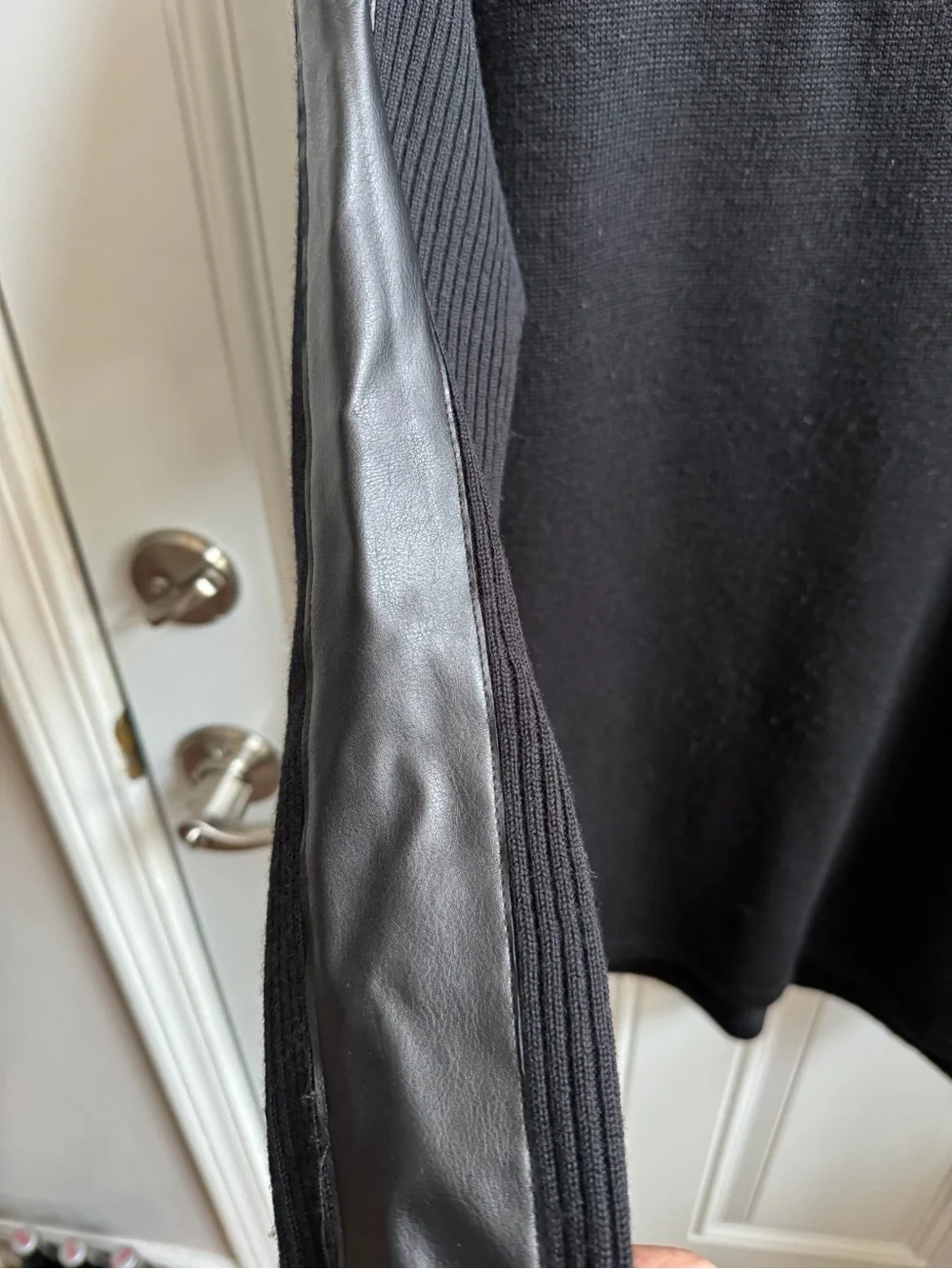 Calvin Klein Charcoal Knit Crewneck Sweater